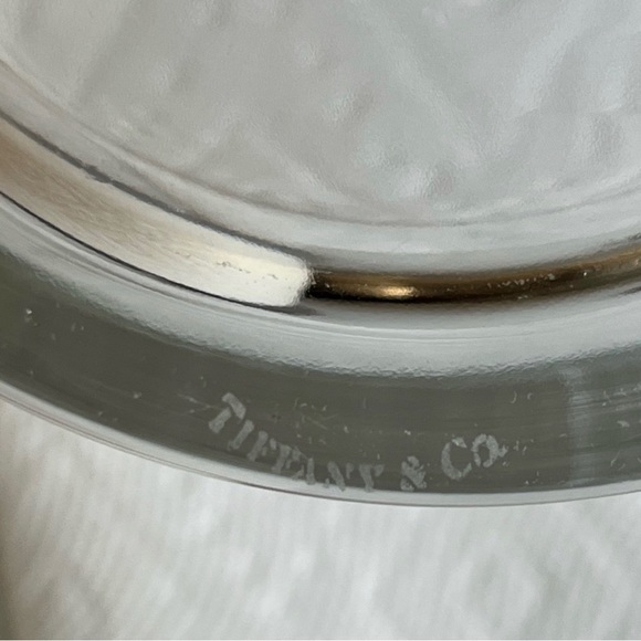 Tiffany & co crystal ice bucket and champagne cooler with scroll handles - Picture 10 of 11